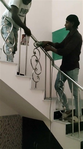 Stainless Steel Railing Installation And Polish