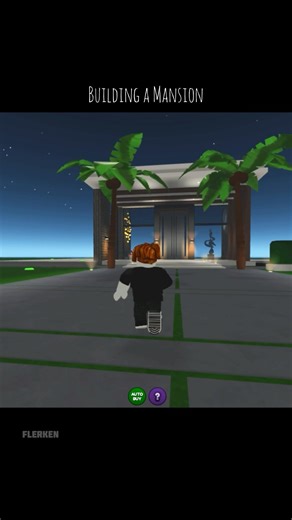Building a Mansion in Roblox is very easy | Gameplay# 40 #ytshorts #gaming #roblox