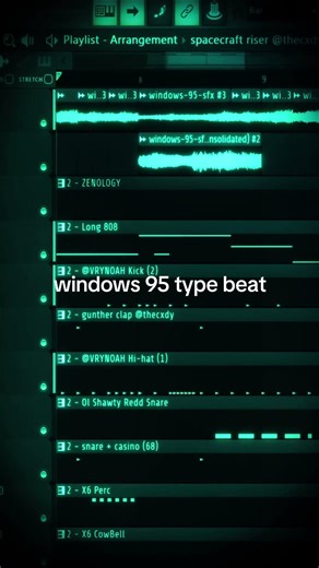 windows 95 type beat #windows95 #flstudio #producer #fyp