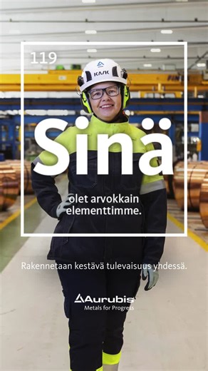 #aurubis #aurubisfinland #rekrymessut #satakunta #samk #pori #ura #työelämä #teollisuus #kiertotalous #metallit #aurubis #metalsforprogress #rekrymessut #satakunta #samk #pori #careers #engineering… | Aurubis Finland