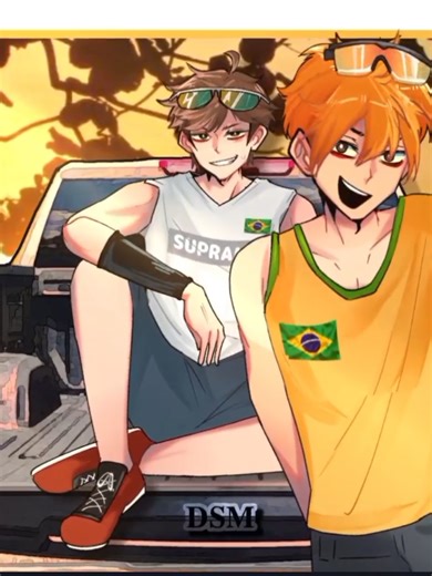 Haikyuu!! Animation Meme: Oikawa and Hinata in Brazil