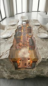 This Chinatown cityscape is a Wonderful Epoxy masterpiece