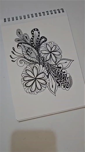 Day 8 - Easy Doodle Art Tutorial #doodle​ #doodleart​ #easy​ #drawing​ #art​ #zentangle​ #zen​ #yt