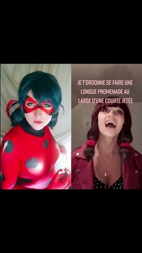 Ladybug VS Lila !! 😤 #miraculous #miraculousladybug #ladybug #cosplay #lilarossi #shorts #fight