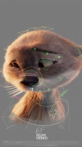 Motionshape on Instagram: "Felipe Fierro (LinkedIn) brings this adorable character to life with a stunning rig! Modeled in Maya, Fur done with XGen, and rendered in Arnold for that cinematic touch. Follow @Motionshape for more content and resources. Get useful resources here: https://linktr.ee/motionshape #3danimation #maya #arnold #xgen #3dart #characterart #rigging #m#animation #3dmodeling #rendering"