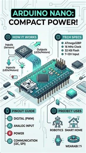 what is arduino nano #arduino #ai #arduinoproject