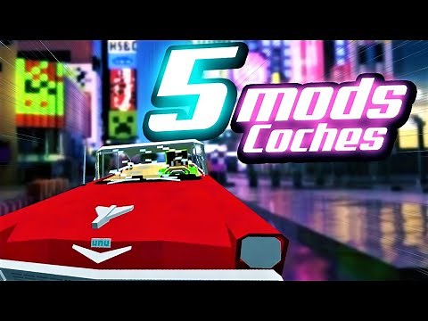 5 Epic CAR MODS 🚘 for Minecraft 1.12.2 | Car and Vehicle Mods