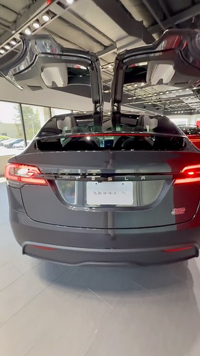 2025 Tesla Model X Performance Exterior Rear Design | Falcon Wings