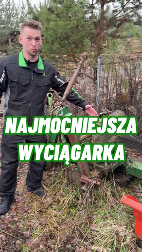 Najmocniejsza wyciągarka do wyciągania Timberjacka 870B