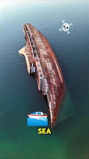Why Old Ships Are Sunk into the Ocean! 🚢🌊 #Shorts#OceanFacts#MarineLife#Ships#ArtificialReef