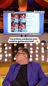 1.5K reactions | Now that’s a duo we all want! 奈朗 Watch Mashable Mehfil only on Mashable India YT Channel! (boman irani, boman irani movies, boman irani songs, boman irani actor, boman irani interview, Boman iranj movies iconic, farah khan movies, trending movies farah khan, happy new year farah khan, trending farah khan) | Mashable India | Facebook