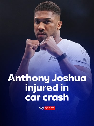 Anthony Joshua Injured in Car Accident