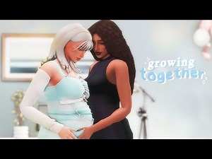 throwing a baby shower for the girlies ♡ the sims 4: growing together - ep. 03