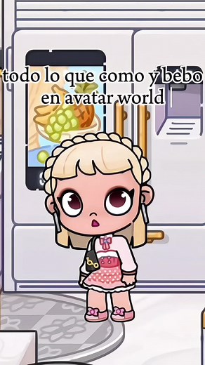 Todo lo que como en Avatar World: comidas aesthetic