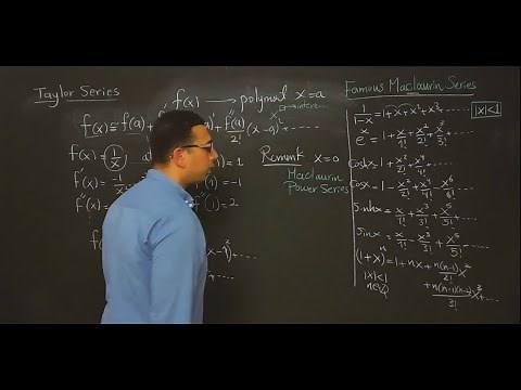 Math 203| Tutorial 1: Taylor series