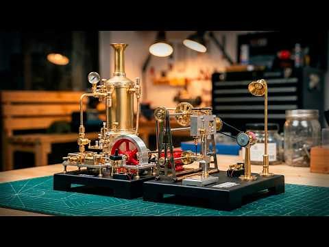 This TINY Steam Workshop is RELAXING to Build & Runs INCREDIBLY Well (Build & First Run)