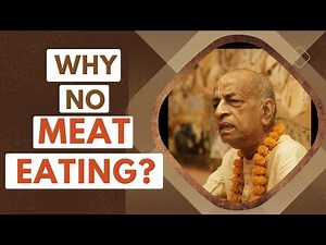 🛑 Why No Meat Eating? 🤯| Srila Prabhupada Short Lectures Bhagavatam #prabhupadavani