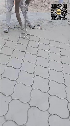 Manual Paving Block Making with Hand Press Mold #9forge