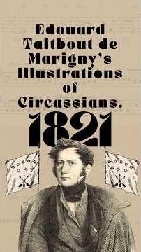 Edouard Taitbout de Marigny's Illustrations of Circassians from 1821. #fyp