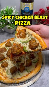 1M views · 13K reactions | Spicy Chicken Blast Pizza- tasty easy recipe-15mins mein tayaar- Restaurant se be zyada tasty #kashmirfoodfusion #kashmir #pizza | Kashmir Food Fusion | Facebook