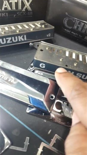 Suzuki Chromatic Harmonica SCX-48 F and G key #harmonicatutorial