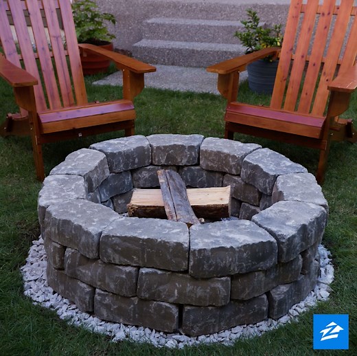 Turn up the heat in your backyard with this do-it-yourself fire pit. | Zillow