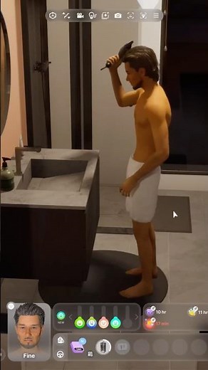 little realistic details in inzoi make gameplay so much better #inzoi