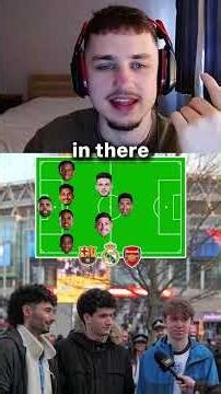Arsenal x Barca x Real Madrid Combined XI