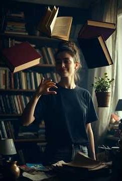 Telekinesis Girl | Power of the Mind. #Telekinesis#Superpowers#MindPower#PsychicGirl