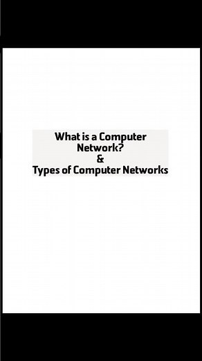 What is a Computer Network? Types of Computer Networks Explained | PAN LAN MAN WAN | Exam/Viva Notes