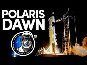 Polaris Dawn Launch Rapid Replay - Historic SpaceX Mission