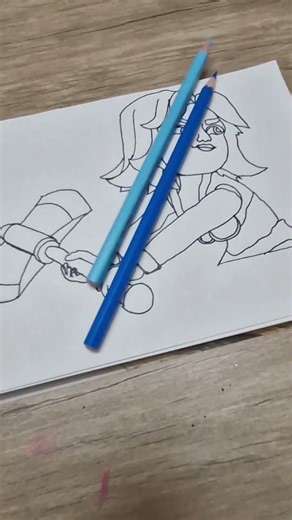 Drawing the Valkyrie card in Clash Royaleنقاشی کردن کارت والکری در کلش رویال #art_channel #art_video