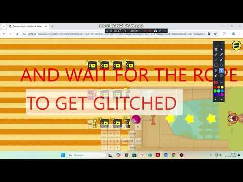 weird glitch i found in get the cookies java game