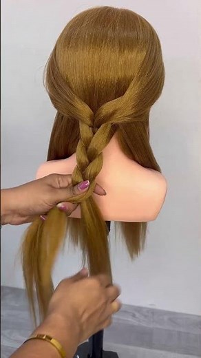 "Elegant Braided Indian Bridal Hairstyle | Step-by-Step Demo for the Perfect Wedding Look"