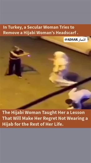 Syed Farooq on Instagram: "Modesty is strength. And a believing woman will always defend her dignity. May Allāh protect and steadfast this sister."