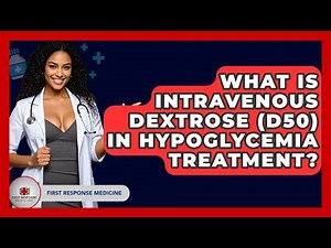 What Is Intravenous Dextrose (D50) In Hypoglycemia Treatment? - First Response Medicine