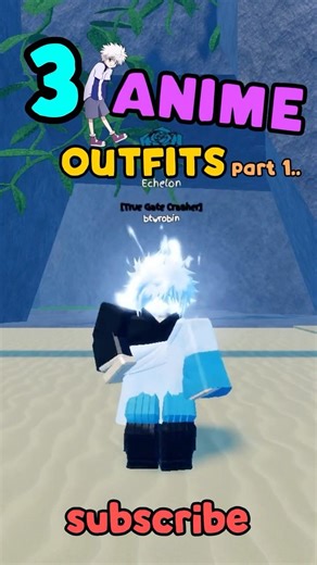 3 GPO ANIME OUTFITS! Part 1 #roblox #gpo #anime #fyp #grandpieceonline #gaming