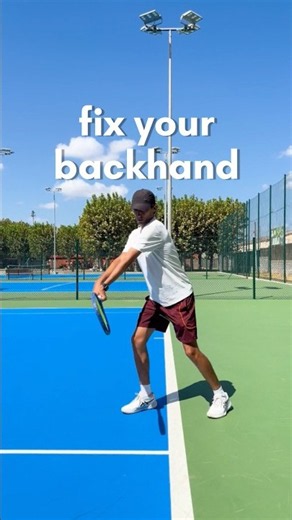 How To Fix Your Two-Handed Backhand · Left Hand Leads The Swing | Tennis Technique