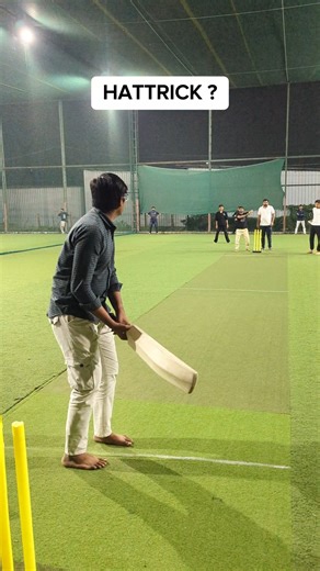 Box Cricket Hattrick Or Not ? #cricket #shorts #sports #reels #viral