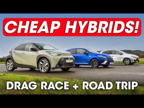What's The Best Cheap Hybrid? NEW Toyota Aygo X vs MG3 vs Renault Clio Review!