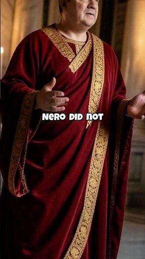 Did Nero Really Fiddle While Rome Burned? #nero #greatFireOfRome #romanHistory