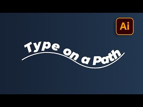 How to Make Text Follow a Path in Illustrator