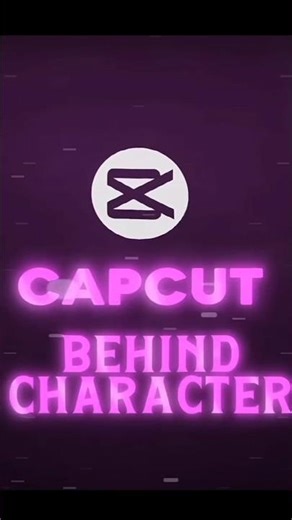 Capcut text behind character tutorial | Capcut editng tutorial | day 10/10