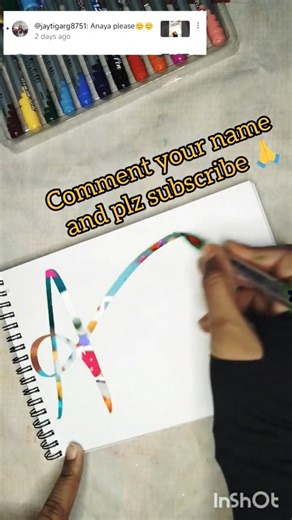 drawing your name in a 3d bubble style #shorts #viral #nameart #3ddrawing #arttutorial #foryou