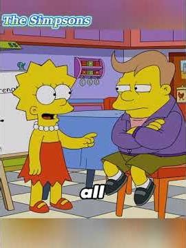 Lisa married someone even fatter than Homer. #anime #thesimpsons #simpsons #cartoon