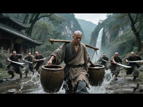 A farmer carried water at Shaolin Temple for five years and mastered the art of martial arts.
