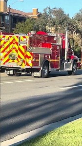 LACoFD Tanker 156 Responding Code 1