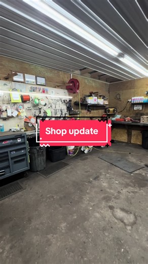 Another update on the shop #mechanic #makeover #shop #fypシ゚viral | mechanic