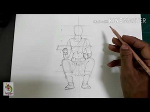 พ่อขุนรามคำแหงมหาราช สอนวาดโดยครูโย่