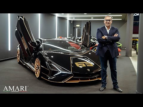 £ 4 million -Sián FKP 37 - World's First Hybrid Lamborghini | 1 of 63 globally, 1 of 2 in UK